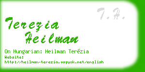 terezia heilman business card