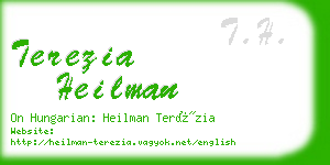 terezia heilman business card